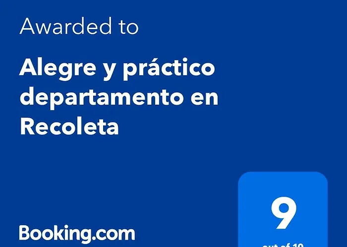 Alegre Y Practico Departamento En Recoleta